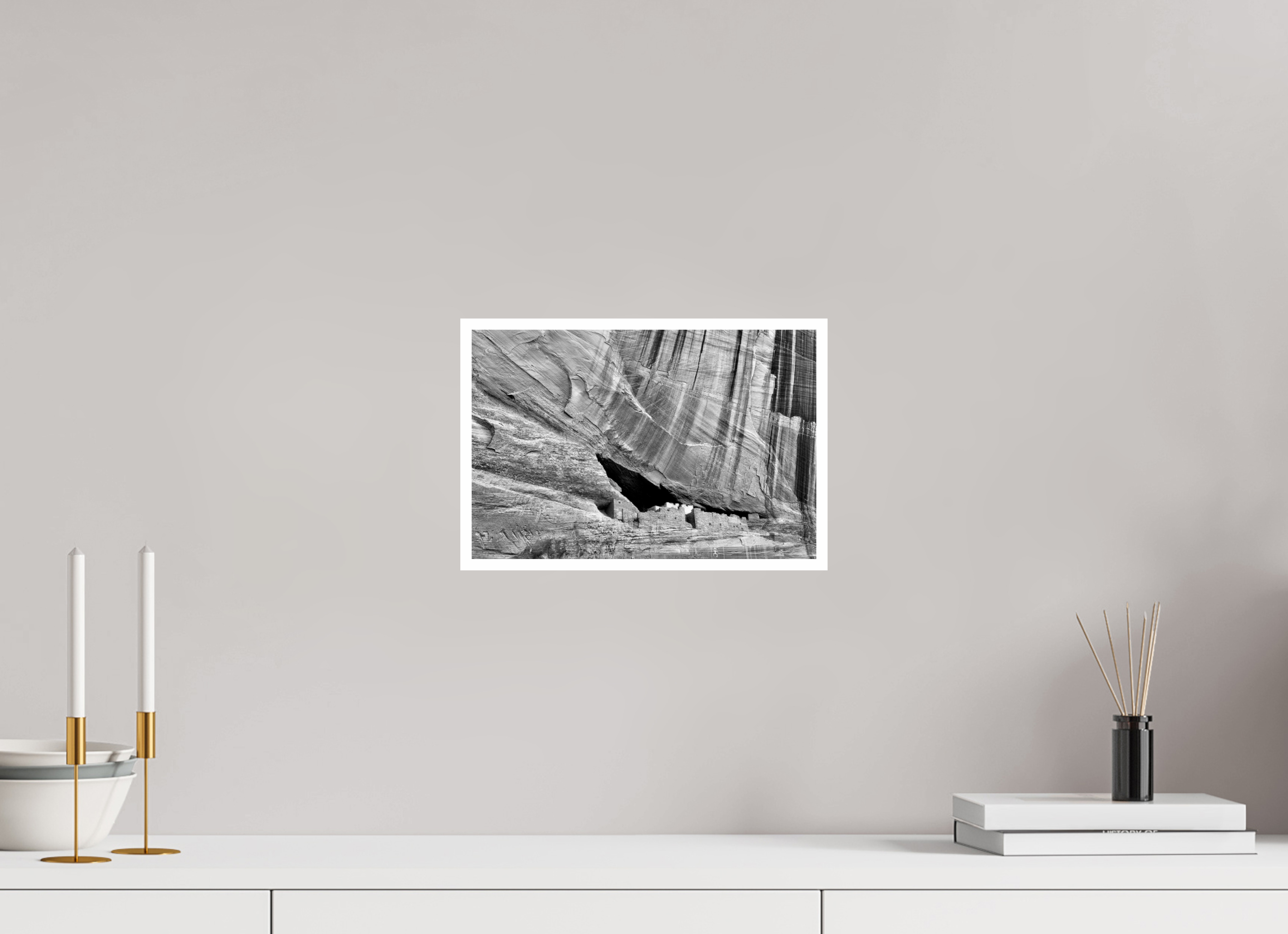 12 x 8″, Ilford Baryta Paper Whitehouse, Canyon De Chelly