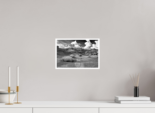 12 x 8″, Ilford Baryta Paper Bisti Creek Bed