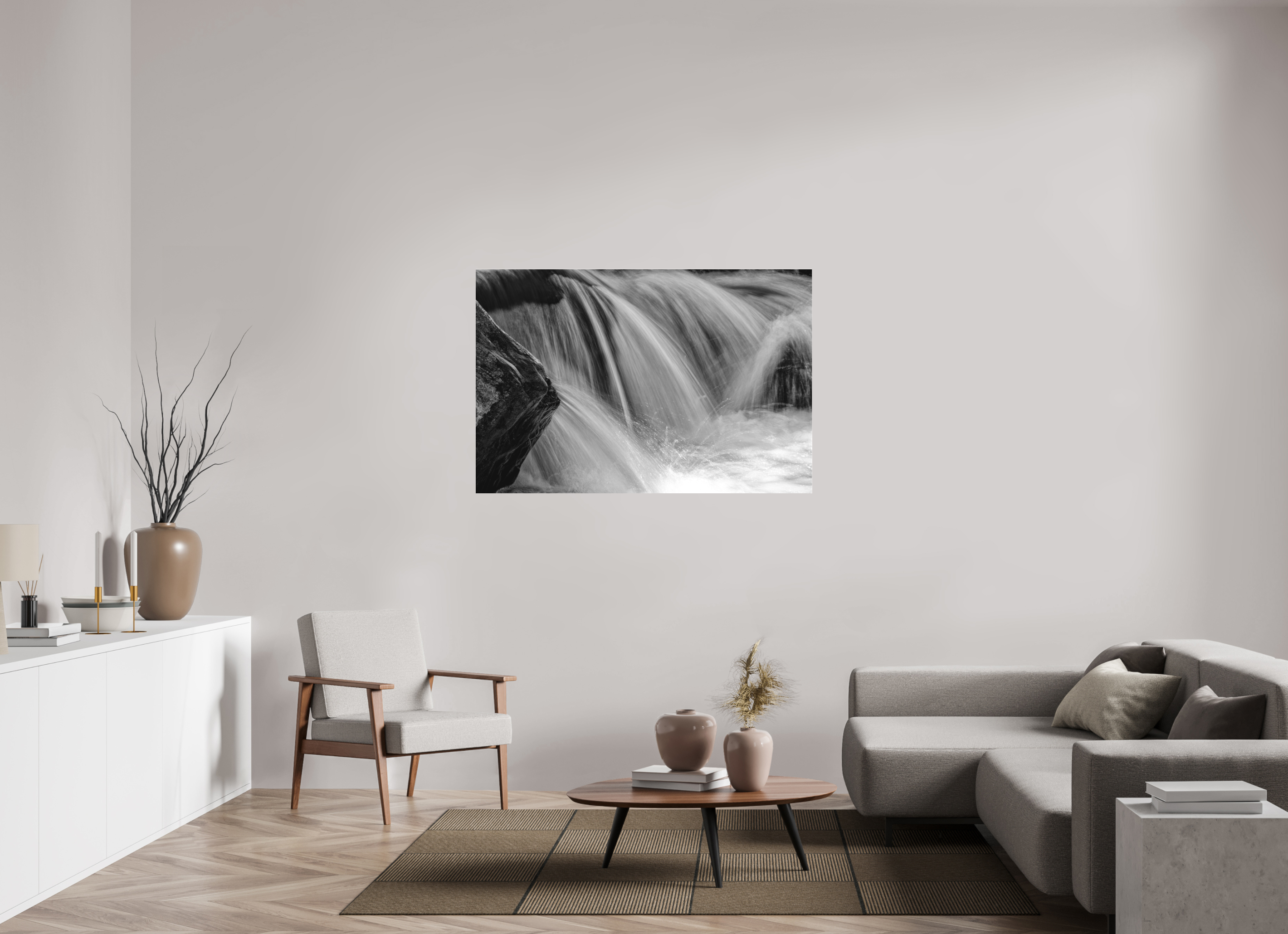 54 x 36″, Ilford B&W Under Acrylic: matte The Shape of Water