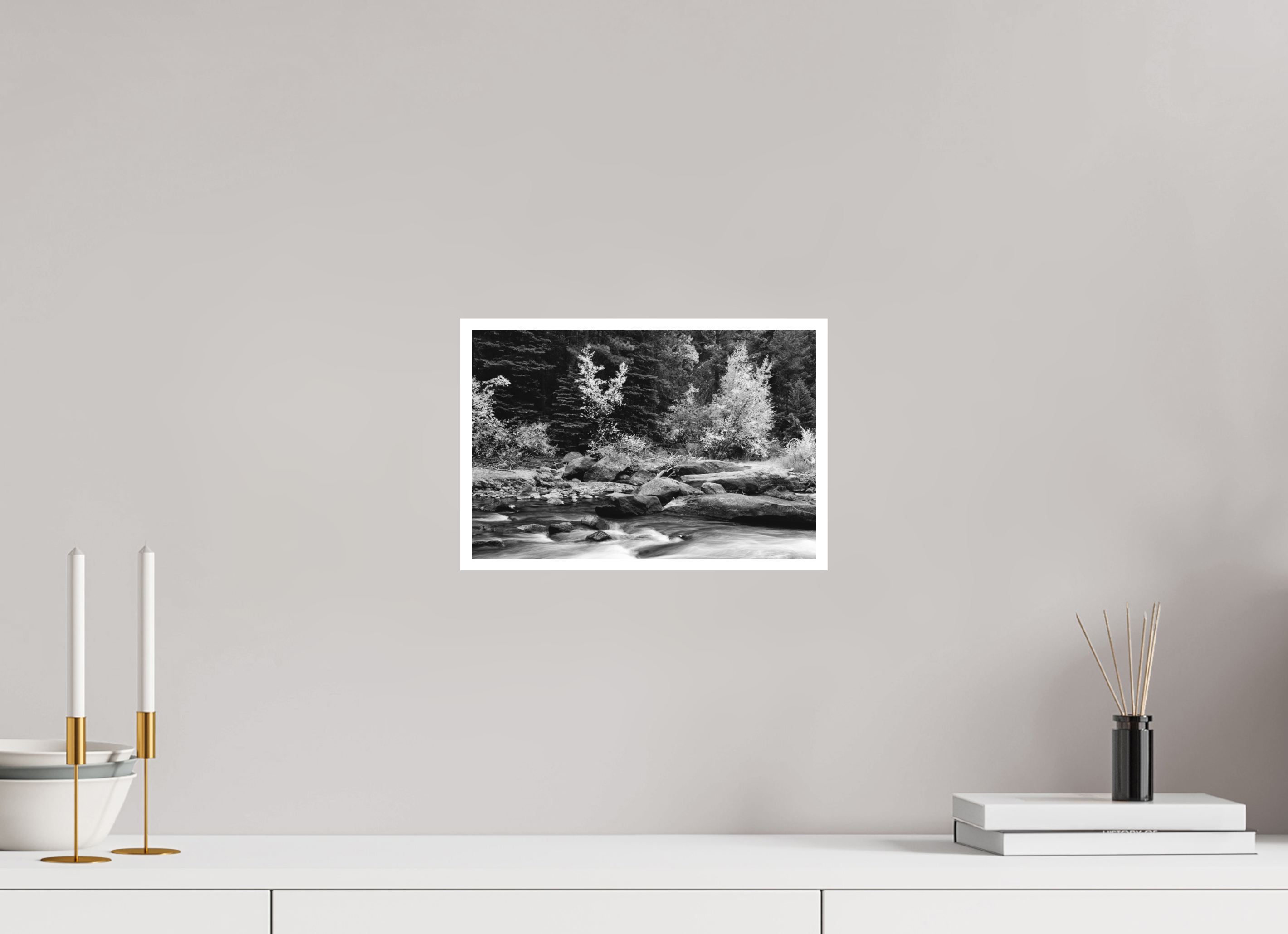 12 x 8″, Ilford B&W Paper: matte In the Current of Seasons