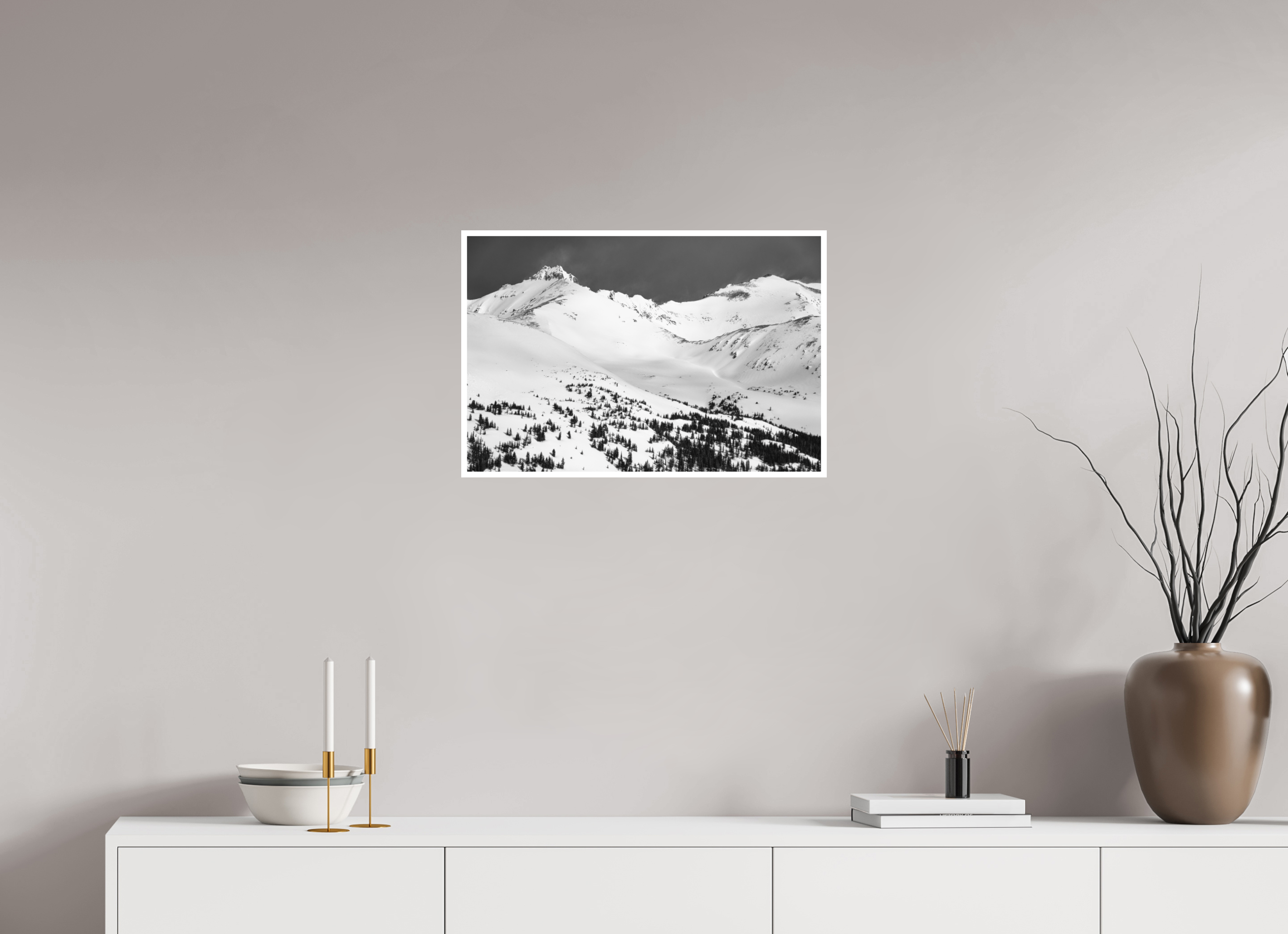 24 x 16″, Ilford B&W Paper: matte High Silence